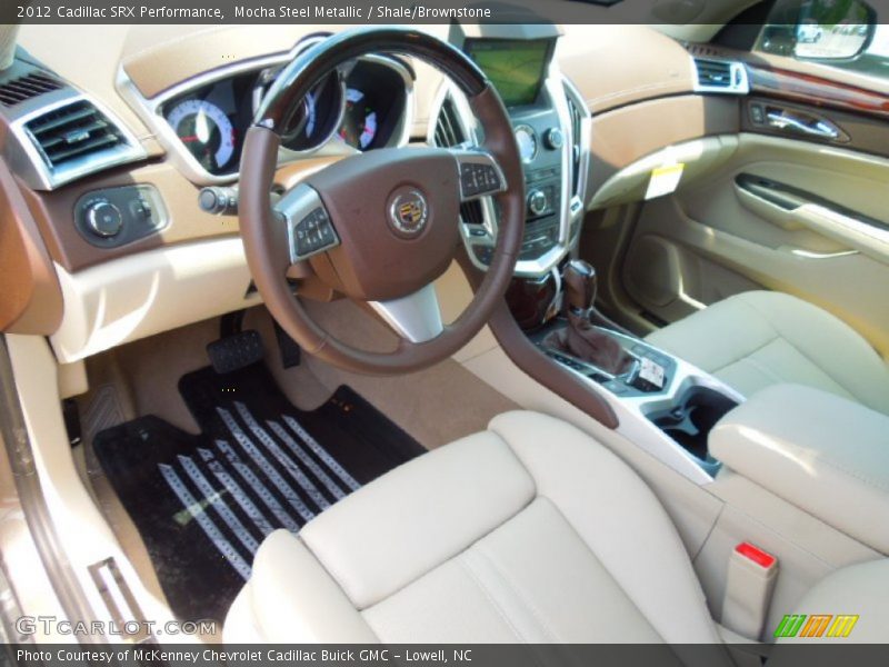 Mocha Steel Metallic / Shale/Brownstone 2012 Cadillac SRX Performance
