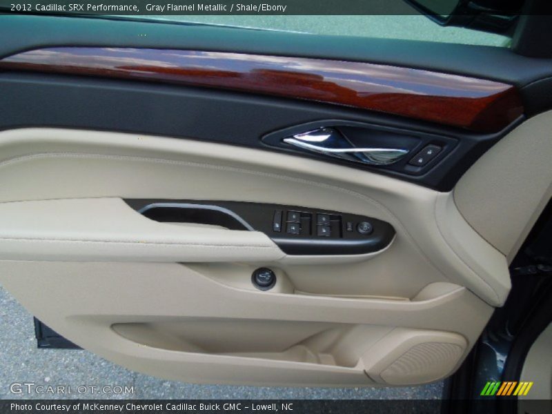 Gray Flannel Metallic / Shale/Ebony 2012 Cadillac SRX Performance