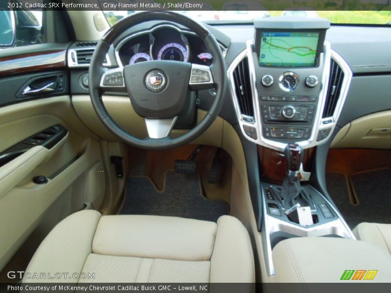 Gray Flannel Metallic / Shale/Ebony 2012 Cadillac SRX Performance