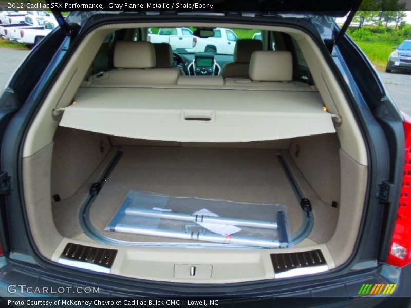 Gray Flannel Metallic / Shale/Ebony 2012 Cadillac SRX Performance