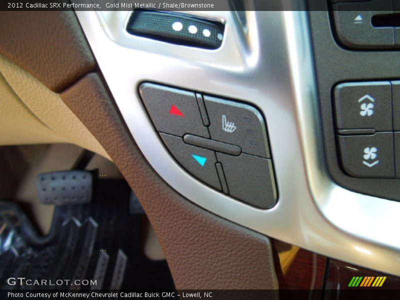 Gold Mist Metallic / Shale/Brownstone 2012 Cadillac SRX Performance