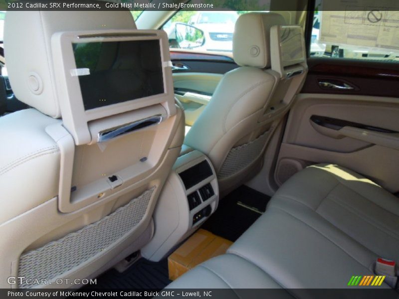 Gold Mist Metallic / Shale/Brownstone 2012 Cadillac SRX Performance