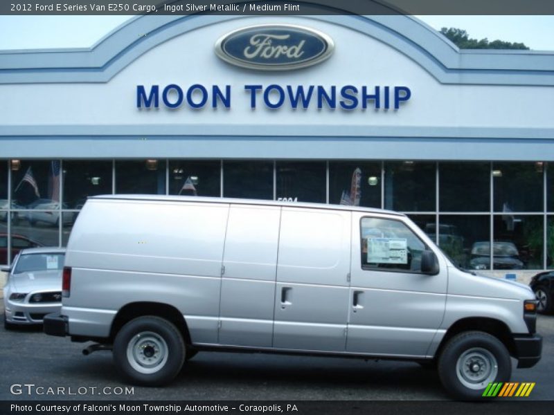 Ingot Silver Metallic / Medium Flint 2012 Ford E Series Van E250 Cargo