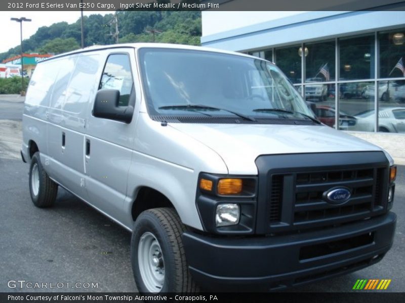 Ingot Silver Metallic / Medium Flint 2012 Ford E Series Van E250 Cargo