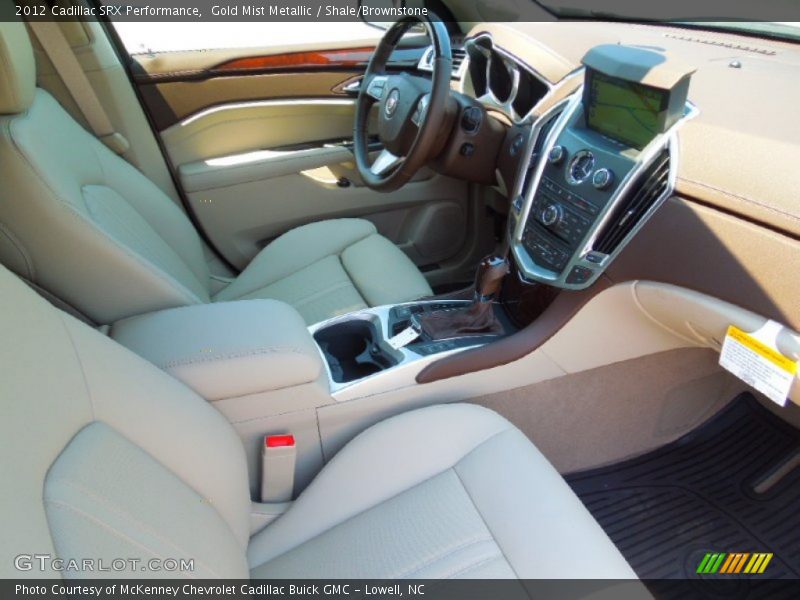 Gold Mist Metallic / Shale/Brownstone 2012 Cadillac SRX Performance
