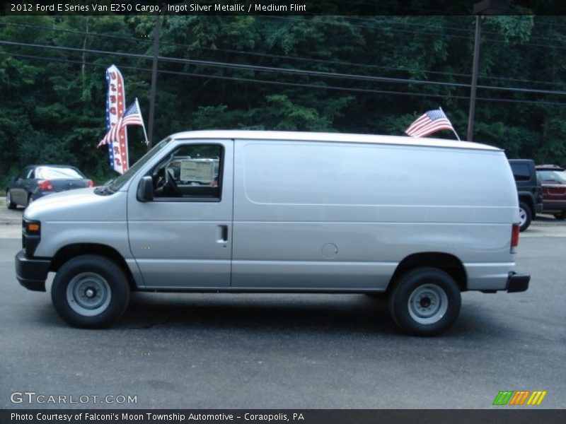 Ingot Silver Metallic / Medium Flint 2012 Ford E Series Van E250 Cargo