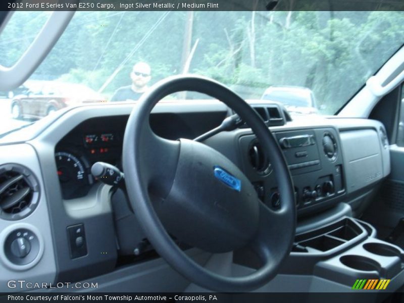 Ingot Silver Metallic / Medium Flint 2012 Ford E Series Van E250 Cargo