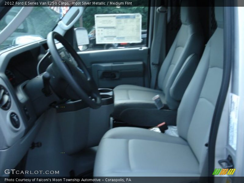 Ingot Silver Metallic / Medium Flint 2012 Ford E Series Van E250 Cargo