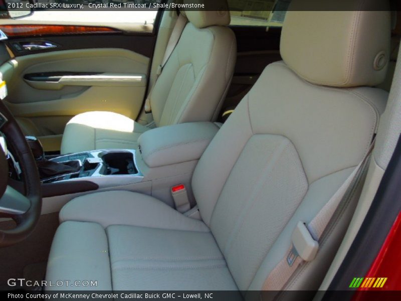 Crystal Red Tintcoat / Shale/Brownstone 2012 Cadillac SRX Luxury