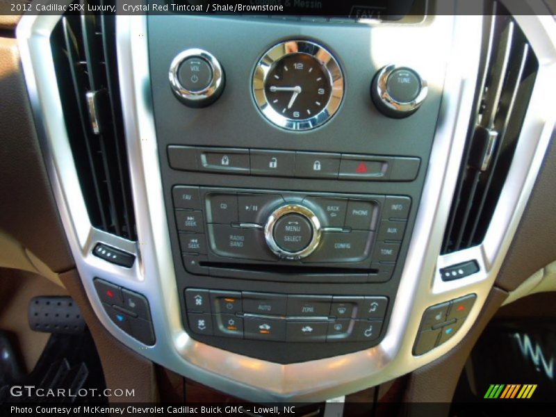 Crystal Red Tintcoat / Shale/Brownstone 2012 Cadillac SRX Luxury