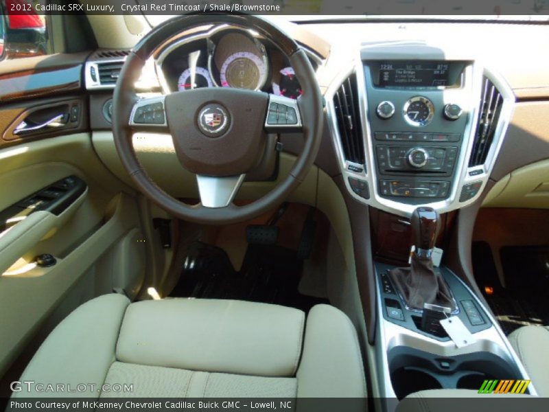 Crystal Red Tintcoat / Shale/Brownstone 2012 Cadillac SRX Luxury