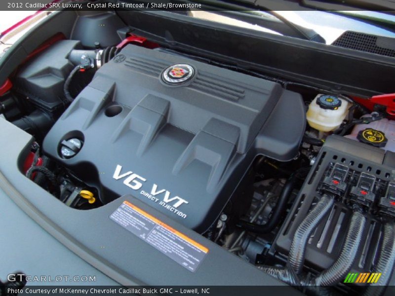  2012 SRX Luxury Engine - 3.6 Liter DI DOHC 24-Valve VVT V6