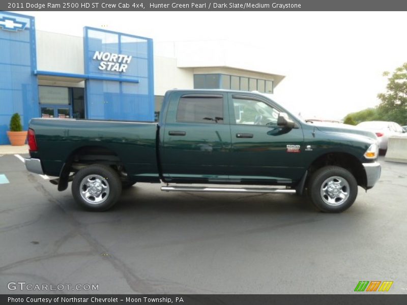 Hunter Green Pearl / Dark Slate/Medium Graystone 2011 Dodge Ram 2500 HD ST Crew Cab 4x4