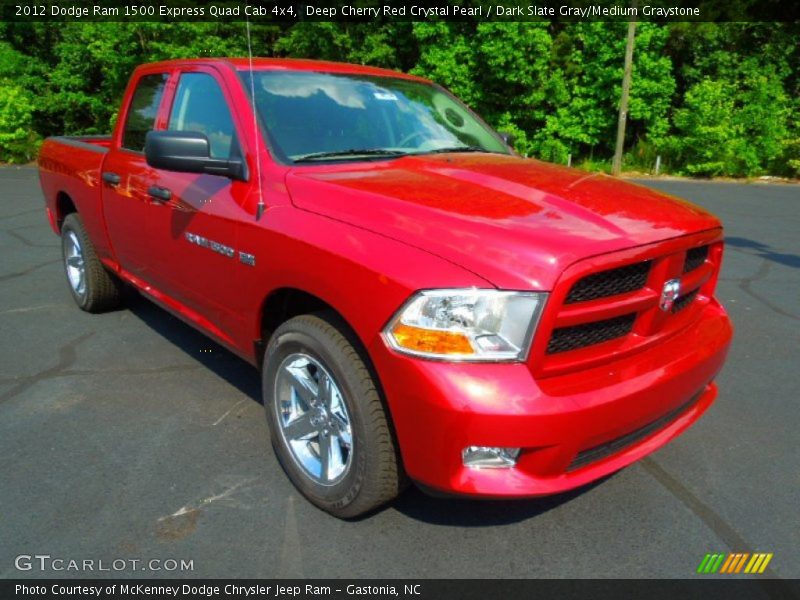 Front 3/4 View of 2012 Ram 1500 Express Quad Cab 4x4
