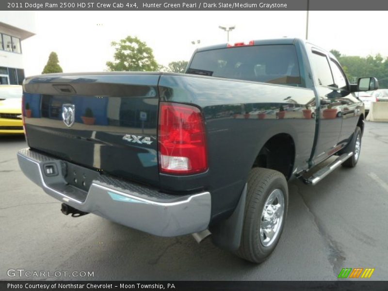 Hunter Green Pearl / Dark Slate/Medium Graystone 2011 Dodge Ram 2500 HD ST Crew Cab 4x4