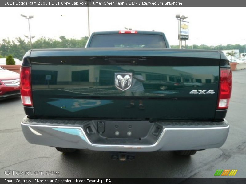 Hunter Green Pearl / Dark Slate/Medium Graystone 2011 Dodge Ram 2500 HD ST Crew Cab 4x4