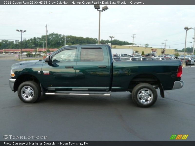 Hunter Green Pearl / Dark Slate/Medium Graystone 2011 Dodge Ram 2500 HD ST Crew Cab 4x4