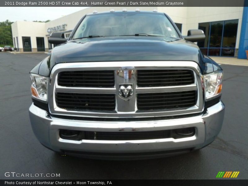 Hunter Green Pearl / Dark Slate/Medium Graystone 2011 Dodge Ram 2500 HD ST Crew Cab 4x4