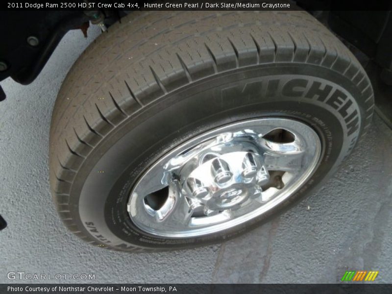 Hunter Green Pearl / Dark Slate/Medium Graystone 2011 Dodge Ram 2500 HD ST Crew Cab 4x4
