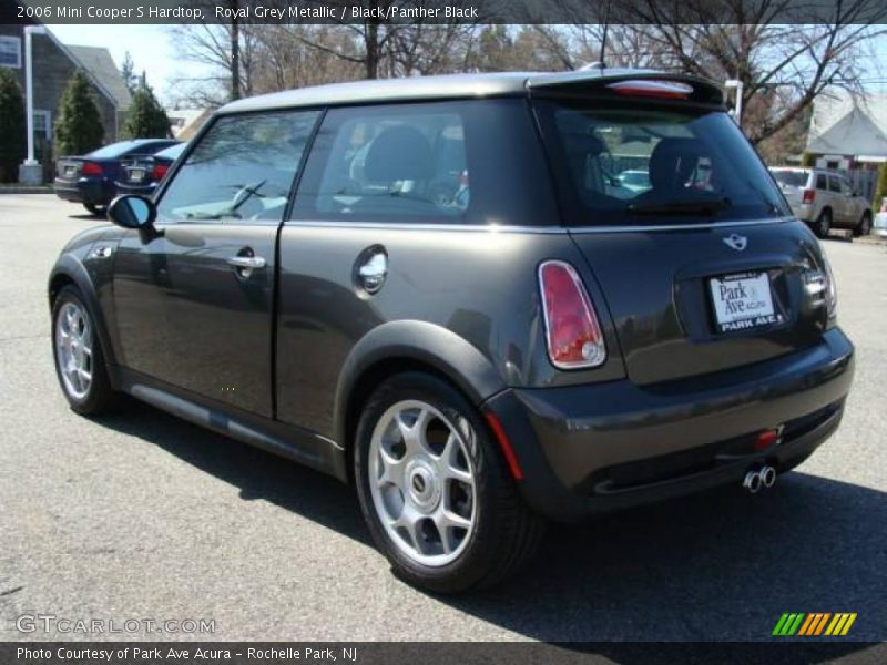 Royal Grey Metallic / Black/Panther Black 2006 Mini Cooper S Hardtop