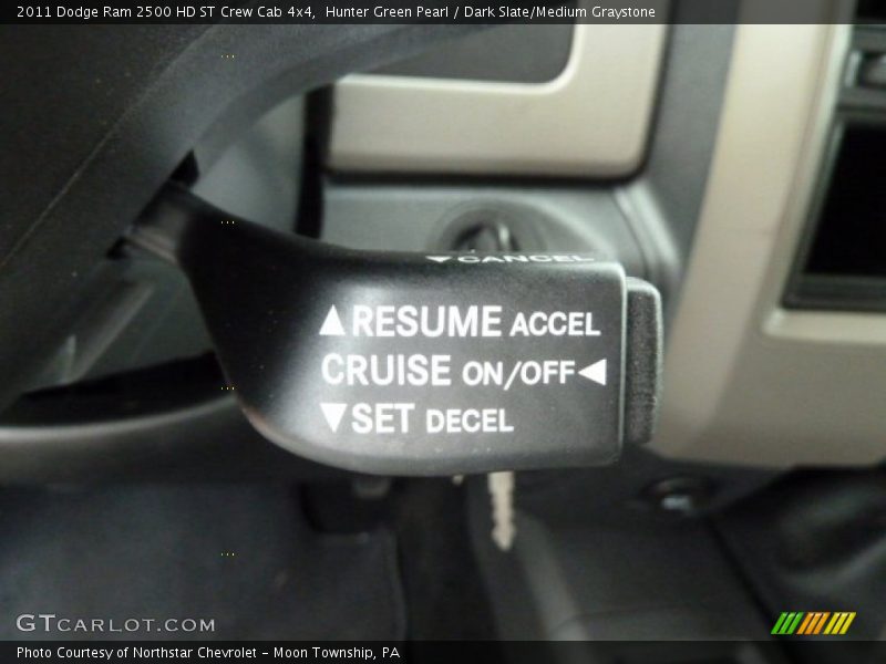 Hunter Green Pearl / Dark Slate/Medium Graystone 2011 Dodge Ram 2500 HD ST Crew Cab 4x4