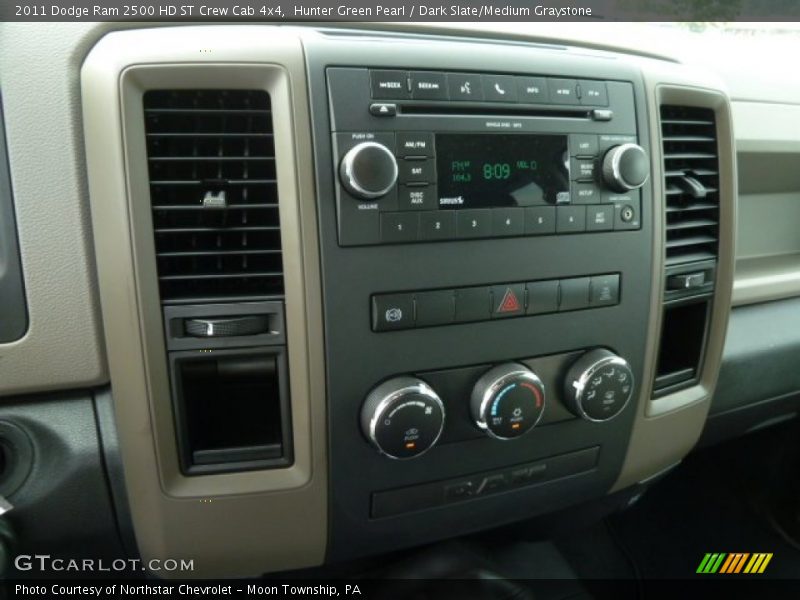 Hunter Green Pearl / Dark Slate/Medium Graystone 2011 Dodge Ram 2500 HD ST Crew Cab 4x4