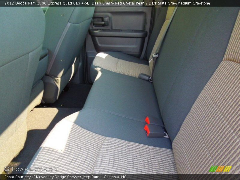 Deep Cherry Red Crystal Pearl / Dark Slate Gray/Medium Graystone 2012 Dodge Ram 1500 Express Quad Cab 4x4