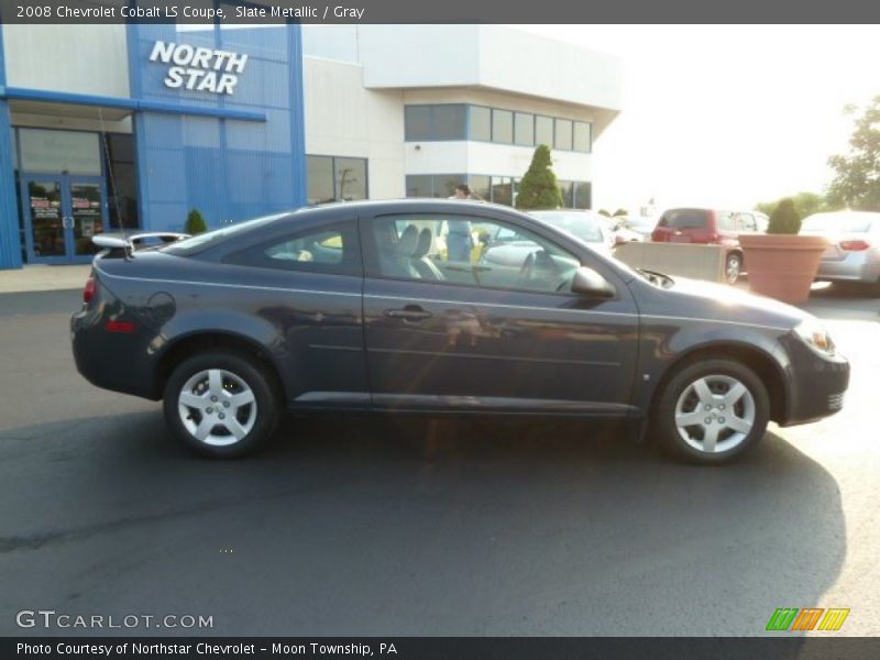 Slate Metallic / Gray 2008 Chevrolet Cobalt LS Coupe
