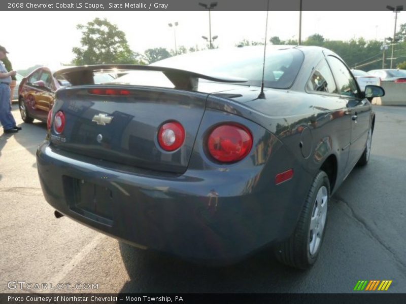 Slate Metallic / Gray 2008 Chevrolet Cobalt LS Coupe