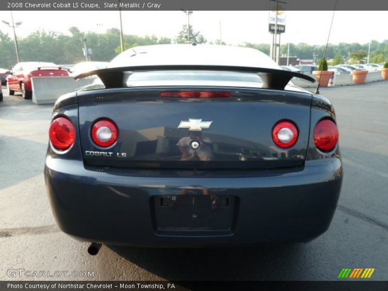 Slate Metallic / Gray 2008 Chevrolet Cobalt LS Coupe