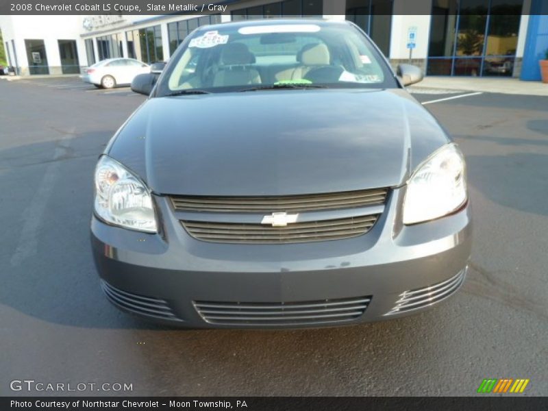 Slate Metallic / Gray 2008 Chevrolet Cobalt LS Coupe