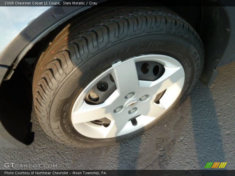 Slate Metallic / Gray 2008 Chevrolet Cobalt LS Coupe