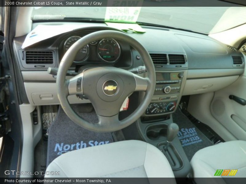 Slate Metallic / Gray 2008 Chevrolet Cobalt LS Coupe