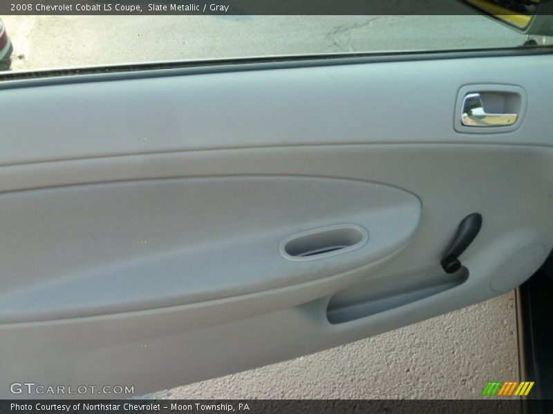 Slate Metallic / Gray 2008 Chevrolet Cobalt LS Coupe