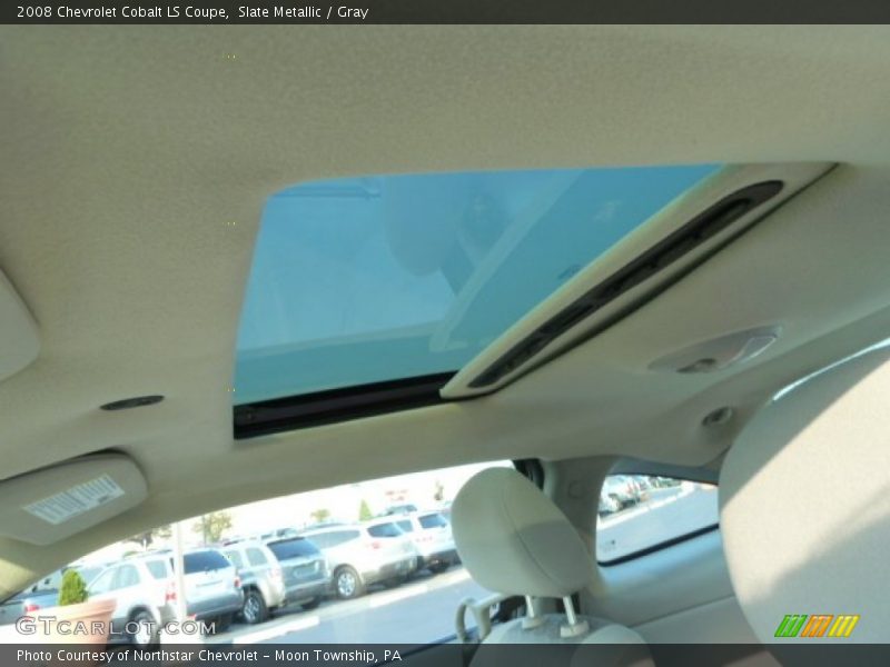 Slate Metallic / Gray 2008 Chevrolet Cobalt LS Coupe