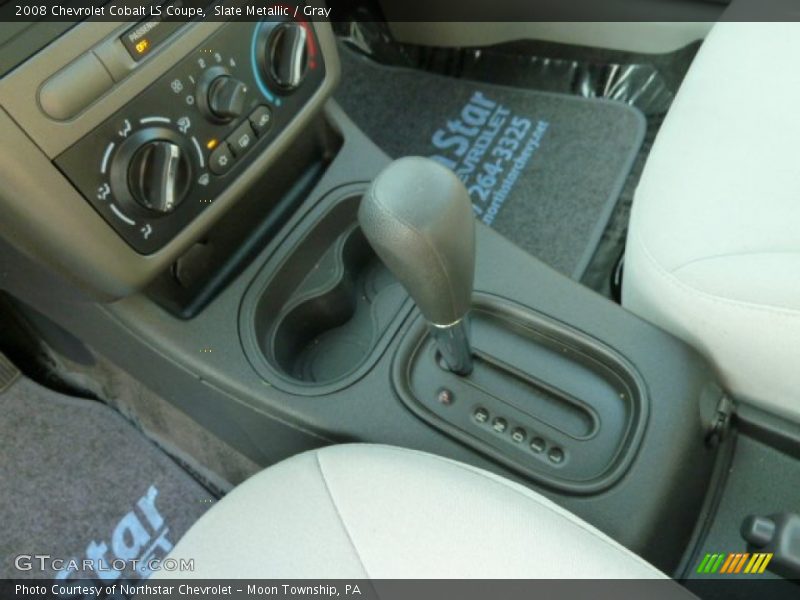 Slate Metallic / Gray 2008 Chevrolet Cobalt LS Coupe