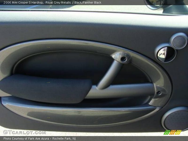 Royal Grey Metallic / Black/Panther Black 2006 Mini Cooper S Hardtop