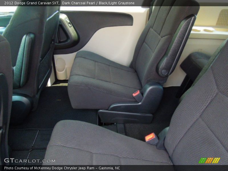 Dark Charcoal Pearl / Black/Light Graystone 2012 Dodge Grand Caravan SXT