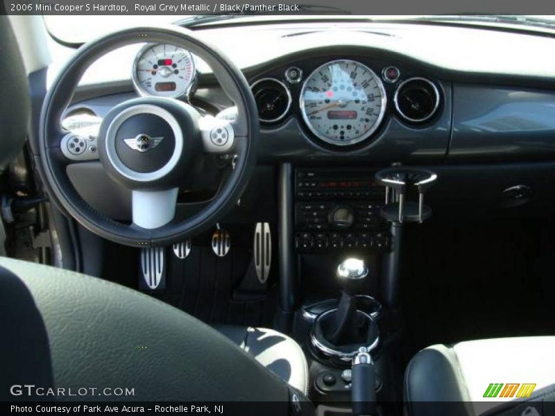 Royal Grey Metallic / Black/Panther Black 2006 Mini Cooper S Hardtop