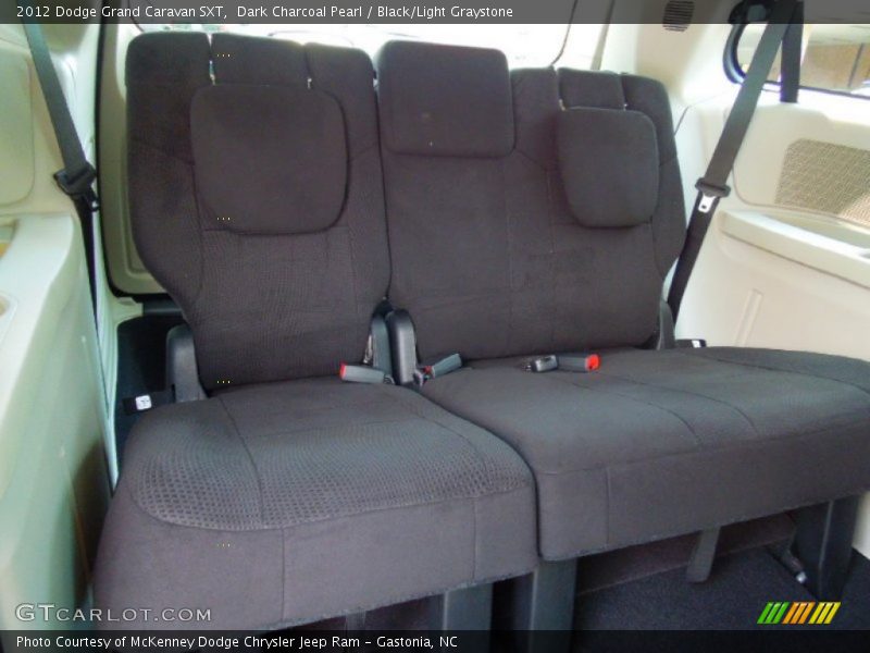 Dark Charcoal Pearl / Black/Light Graystone 2012 Dodge Grand Caravan SXT