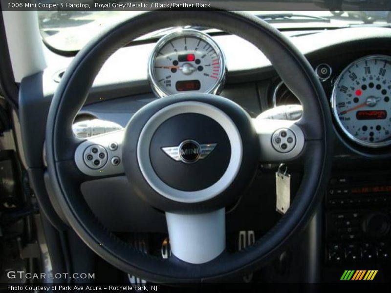Royal Grey Metallic / Black/Panther Black 2006 Mini Cooper S Hardtop