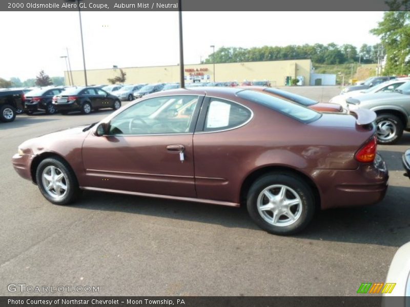 Auburn Mist / Neutral 2000 Oldsmobile Alero GL Coupe