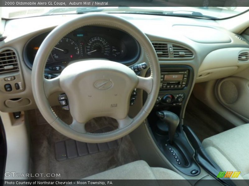 Auburn Mist / Neutral 2000 Oldsmobile Alero GL Coupe