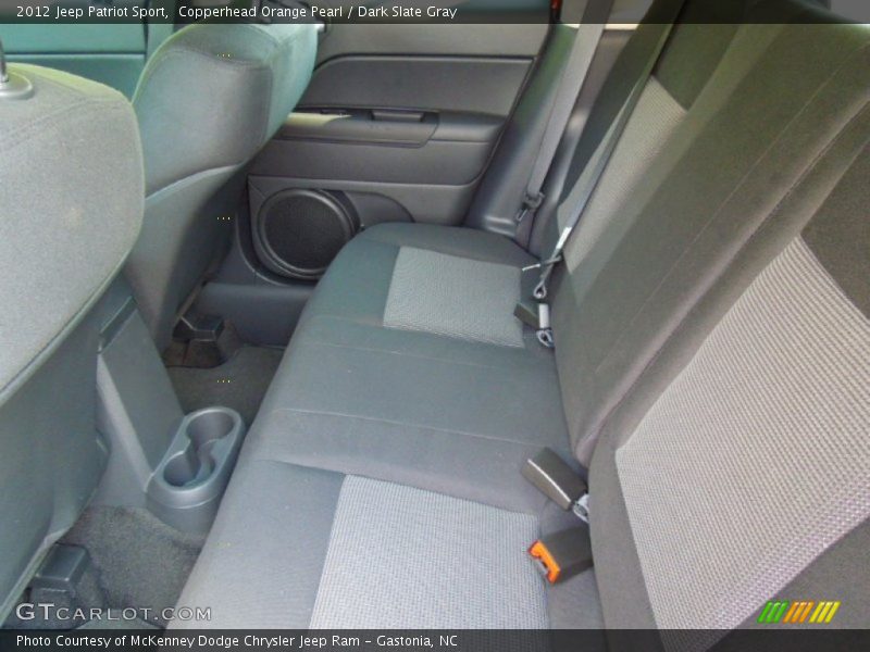 Copperhead Orange Pearl / Dark Slate Gray 2012 Jeep Patriot Sport