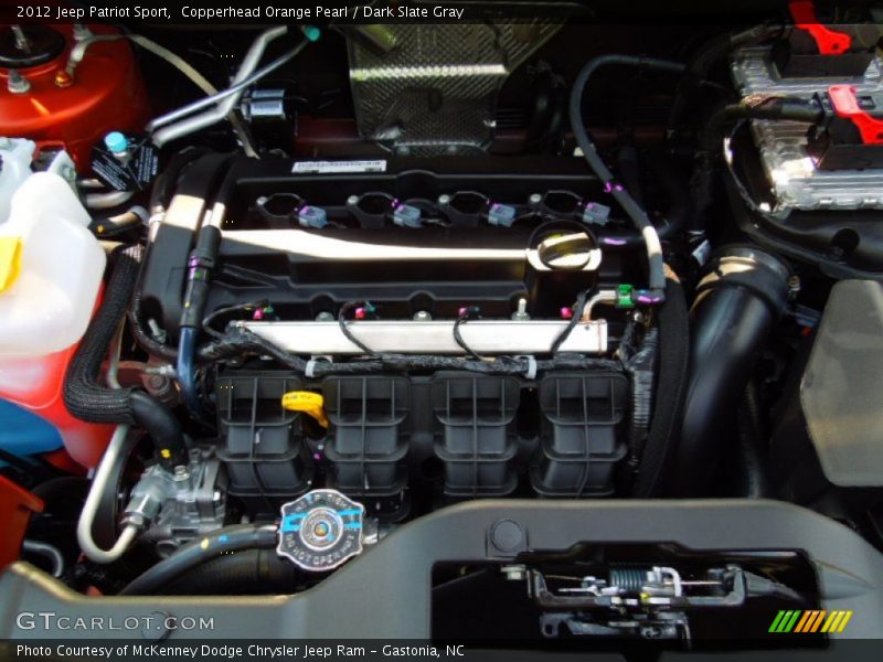 Copperhead Orange Pearl / Dark Slate Gray 2012 Jeep Patriot Sport