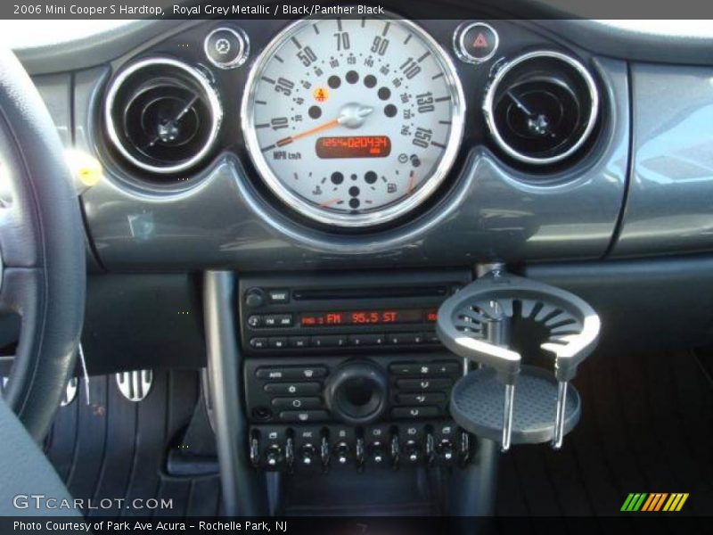 Royal Grey Metallic / Black/Panther Black 2006 Mini Cooper S Hardtop
