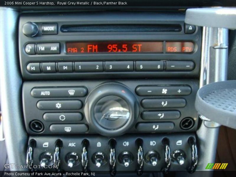 Royal Grey Metallic / Black/Panther Black 2006 Mini Cooper S Hardtop