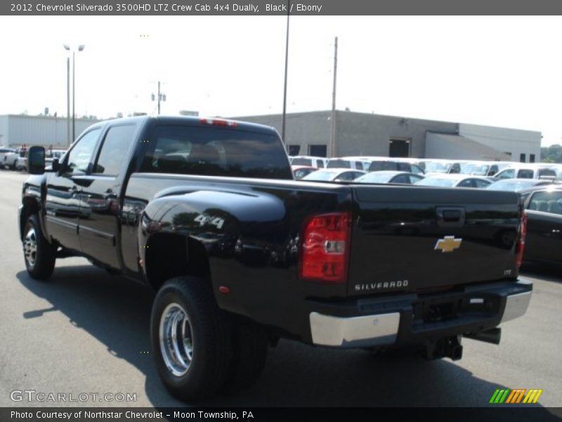 Black / Ebony 2012 Chevrolet Silverado 3500HD LTZ Crew Cab 4x4 Dually