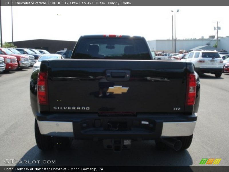 Black / Ebony 2012 Chevrolet Silverado 3500HD LTZ Crew Cab 4x4 Dually