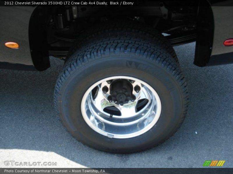 Black / Ebony 2012 Chevrolet Silverado 3500HD LTZ Crew Cab 4x4 Dually